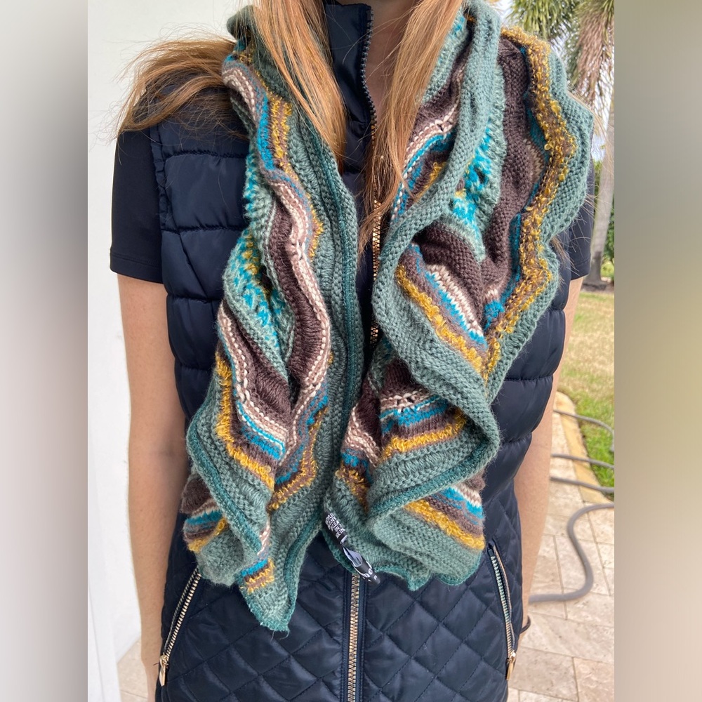 Guillaume de Mons scarf, Paris, made in France acrylic wool alpaca